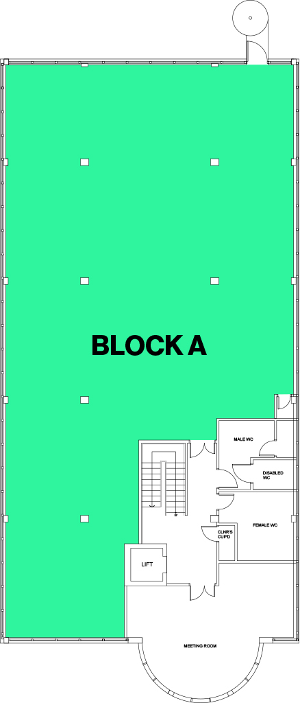 Block A First Floor - Clifton Park